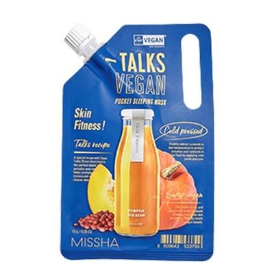 Masque de nuit vegan à presser MISSHA Talks (Skin Fitness) 10 g