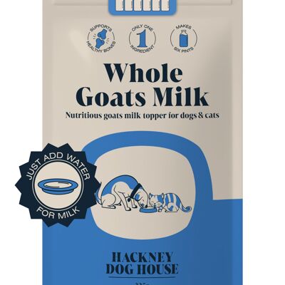 Paquet individuel | Lait de chèvre en poudre pour chiens | Donne six pintes (Prix de vente conseillé : 16 £).95) ***Actuellement en offre - Expiration fin août***