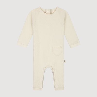 Ensemble bébé en éponge mouchetée