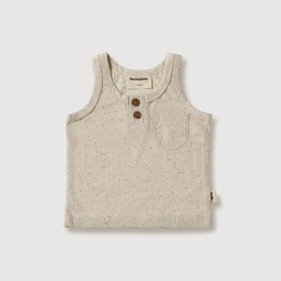 Camiseta de tirantes para bebé - Sprinkle Knit