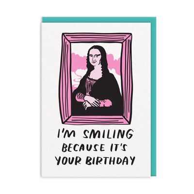 Carte de vœux d'anniversaire de Mona