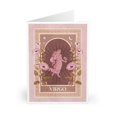 Virgo Zodiac Card