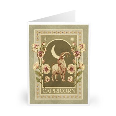 Carte du zodiaque Capricorne