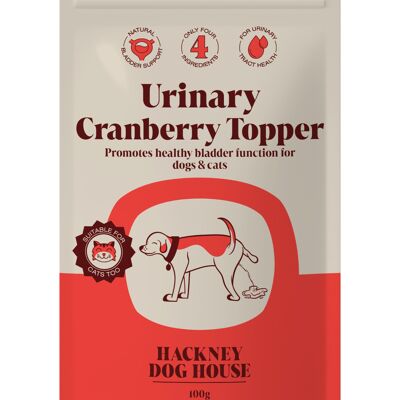Paquet individuel | Canneberge urinaire pour chiens | 40 portions | (Prix de vente conseillé : 16 £.95)
