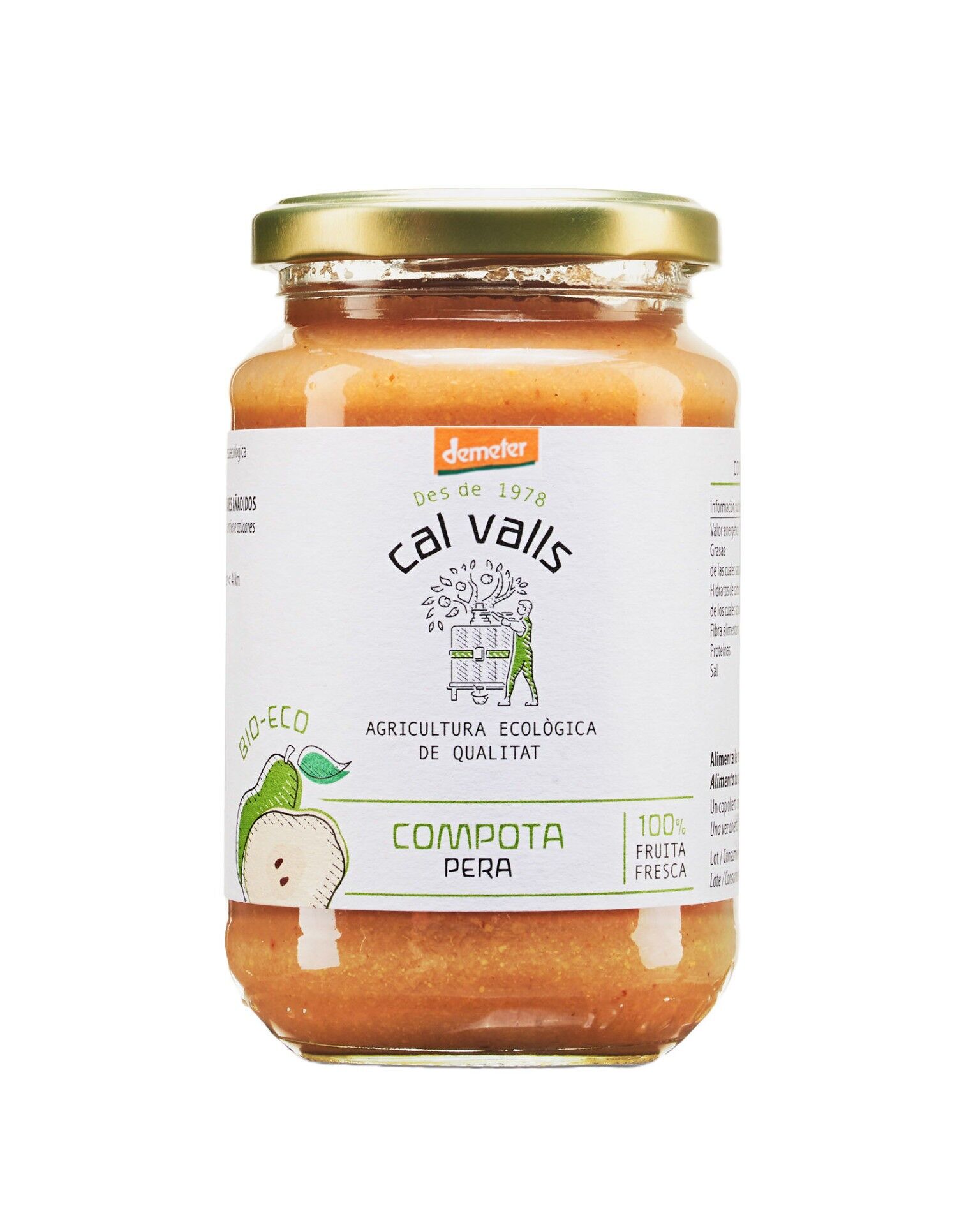 Compota de Pera Demeter 350g