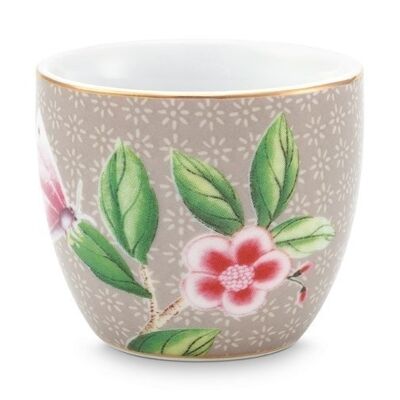 PIP Egg cup Blushing Birds Khaki