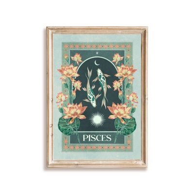Impresión artística de Piscis