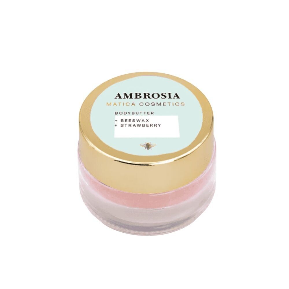 Bodybutter AMBROSIA –  Erdbeere Probiergröße Naturkosmetik
