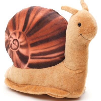 Caracol de ágata grande - 'Uni-Toys Eco-Line' - Material 100% reciclado - 22 cm (largo) - Palabras clave: mascota, caracol, peluche, juguete suave, peluche, juguete de peluche