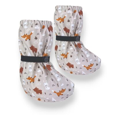 Calcetines sin forro - animales del bosque