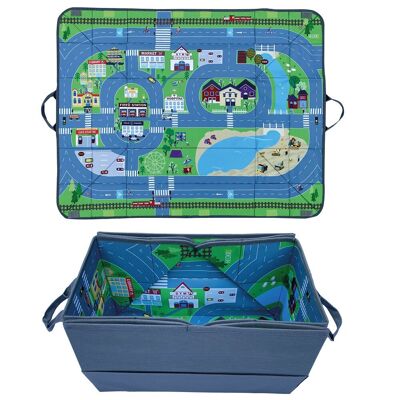 4 in 1 Kids Car Organizer & Play Mat