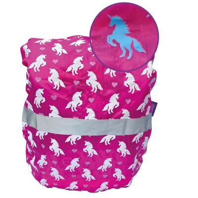 Protector de mochila infantil que cambia de color - Unicornio