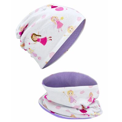 Children's Beanie Hat & Loop Set - Fairy