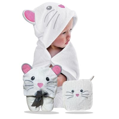 Baby Hooded Towel Mouse