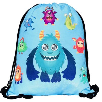Mostro della borsa da palestra per bambini