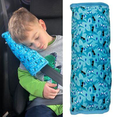 Car sleeping pillow shark