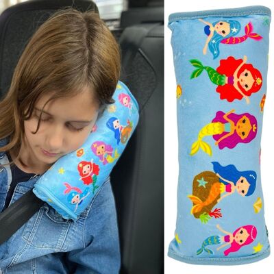 Car sleeping pillow mermaid