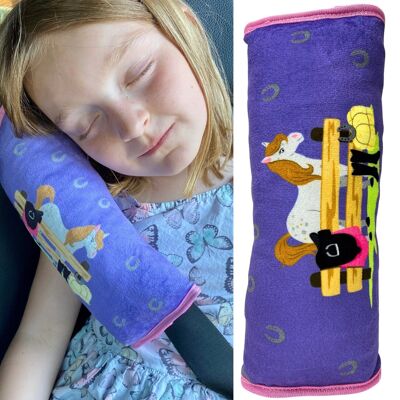 Car sleeping pillow horse