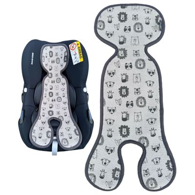 Carrycot seat cover group 0 animals