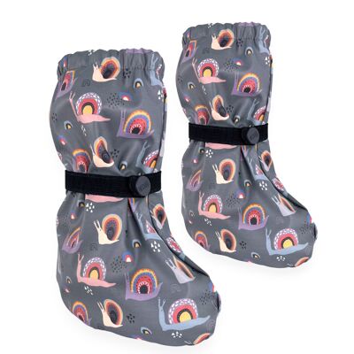 Chaussettes sans doublure intérieure - escargot