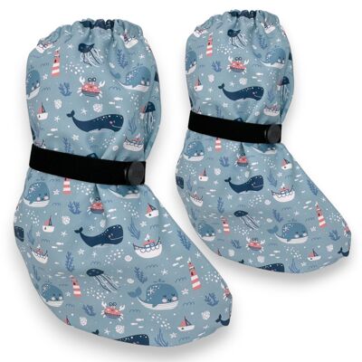 Chaussettes non doublées - animaux marins
