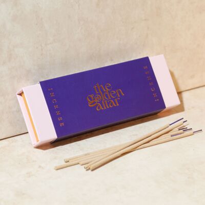 Incenso naturale The Golden Altar - Patchouli e Geranio