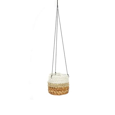 Colgador para Plantas de Plátano - Blanco Natural - S