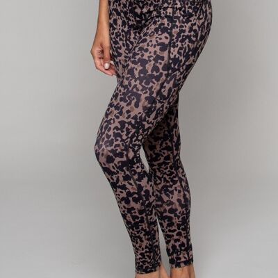 Legging Zanzi de cintura alta con bolsillos y largo completo