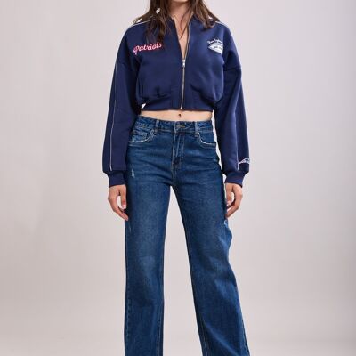 Jeans dritti a vita alta - Eliotte