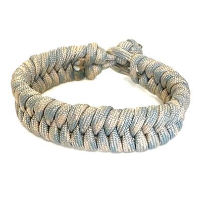 Bracelet homme gris/beige