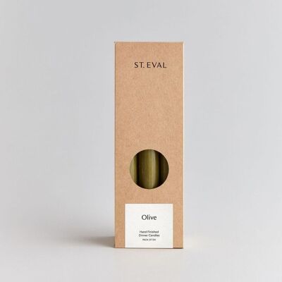 Paquete de velas para la cena St. Eval - Oliva