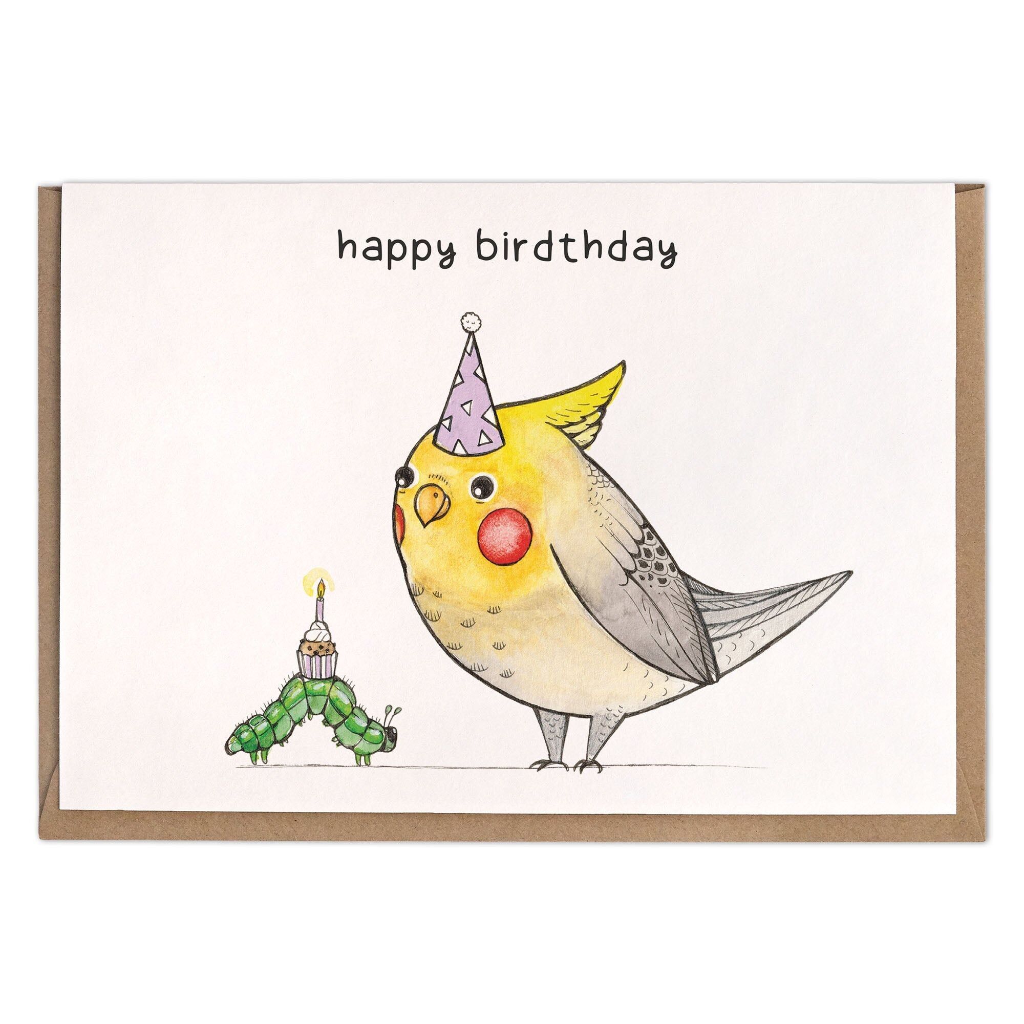 Klappkarte – Happy Birdthday