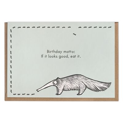 Folding card – Schleckbert
