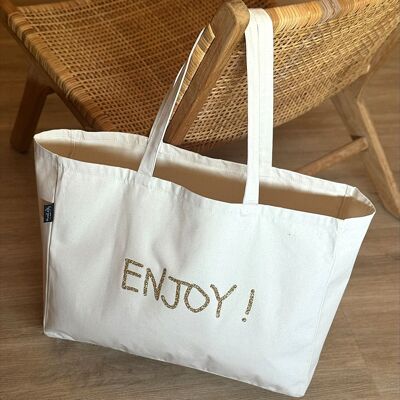 Maxi Tote Bag " Enjoy"