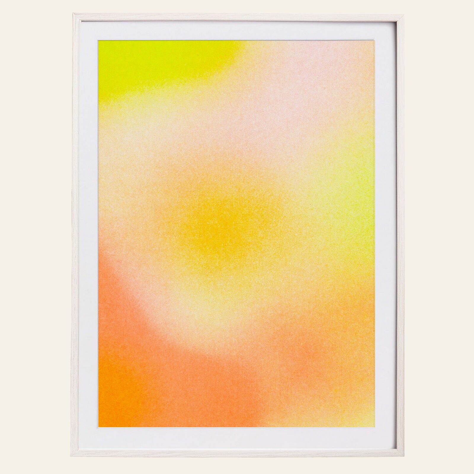 Risographie – Artprint Poster – Happy Sunflower – DIN A3