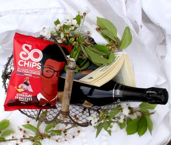 Chips Vinaigre échalotes 40g Label Qualité Artisan 2