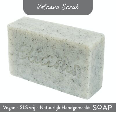 Scrub vulcanico al sapone naturale fatto a mano 100 g