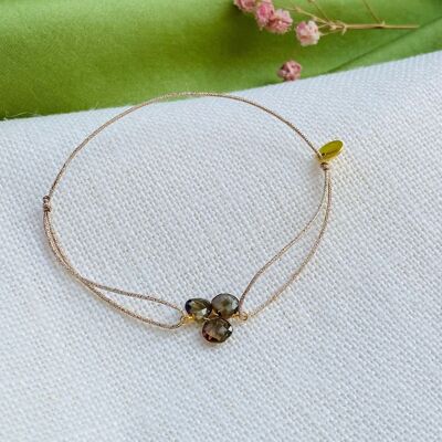 Bracelet goutte Andalousite- Isabel (BIS23)