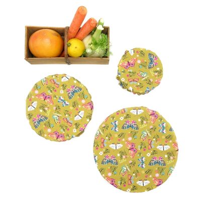 Recouvre bol / charlotte alimentaire en coton bio