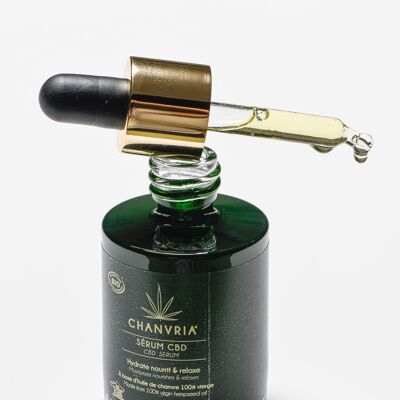 Soothing Serum - certified organic hemp and CBD oil 30 ml
