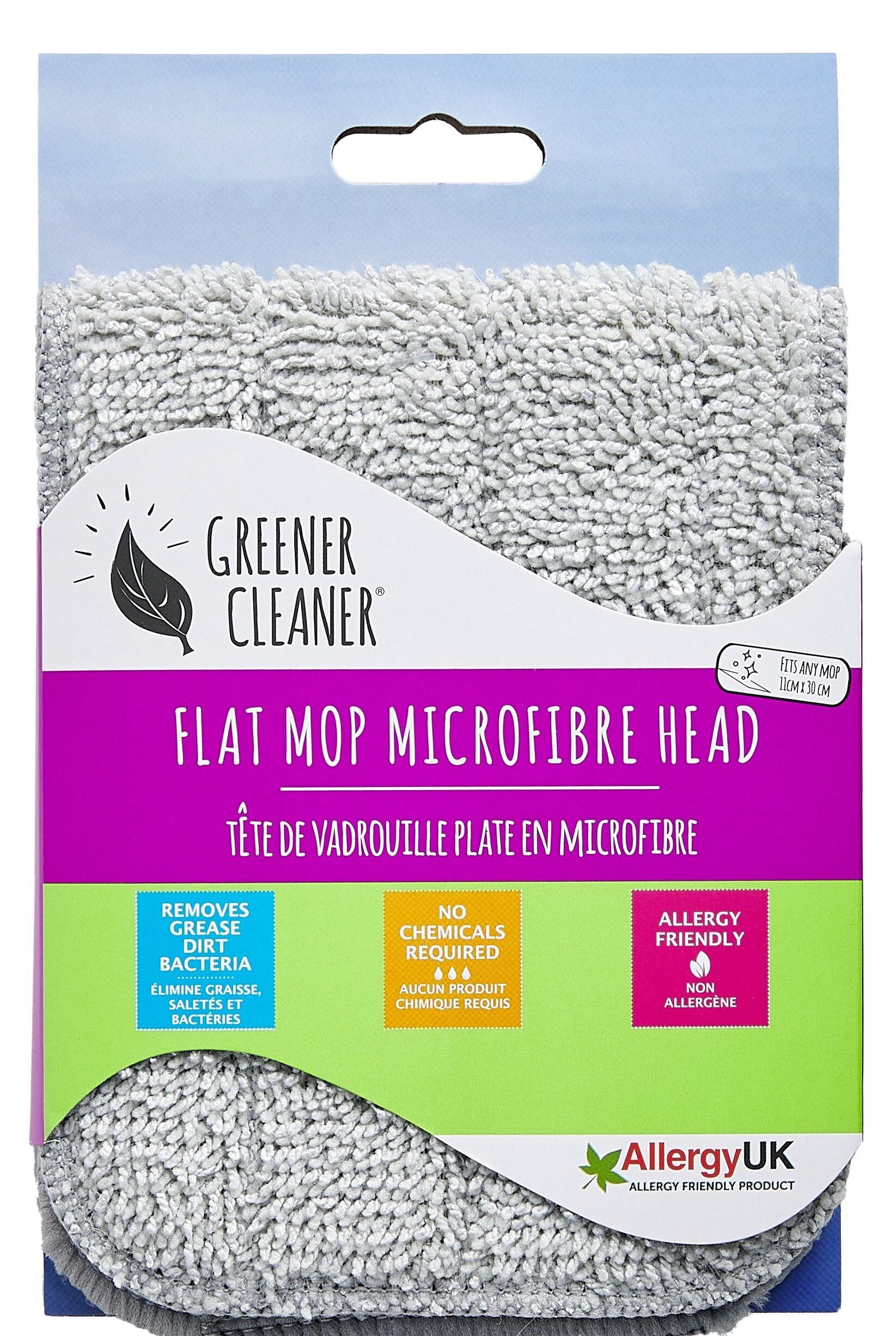 Tête de balai à franges en microfibre