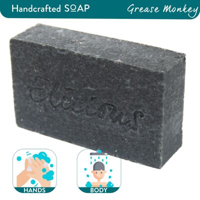 Jabón Natural Artesanal Grasa Mono 100g