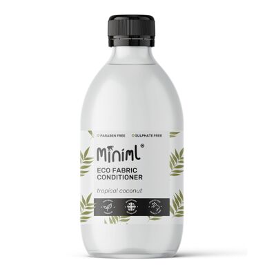 Assouplissant textile - Noix de coco tropicale - 12 x 500 ml avec bouchon en verre (MIN137)
