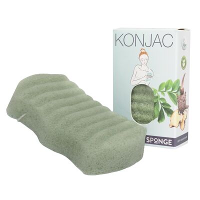 Natural Konjac bath sponge Aloe Vera - moisturizing