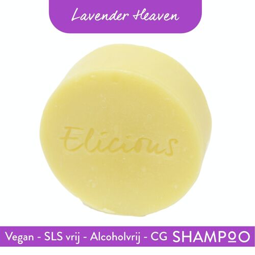 Natural shampoo bar Lavender Heaven 90g - CG friendly
