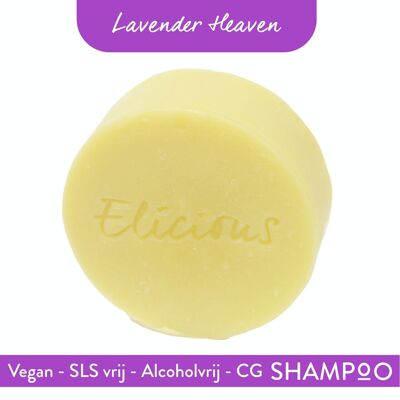Natürliches Shampoo-Stück Lavender Heaven 90 g – CG-freundlich
