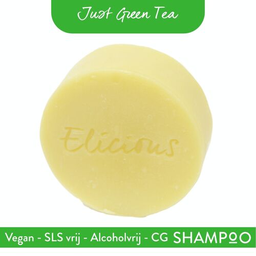 Natural shampoo bar Just Green Tea 90g - CG friendly