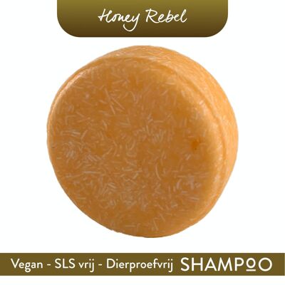 Natürliches Shampoo-Stück Honey Rebel 58g – Gefärbtes Haar