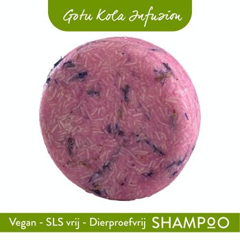 Shampoing solide naturel Gotu Kola Infusion 58g - Cheveux abîmés 1