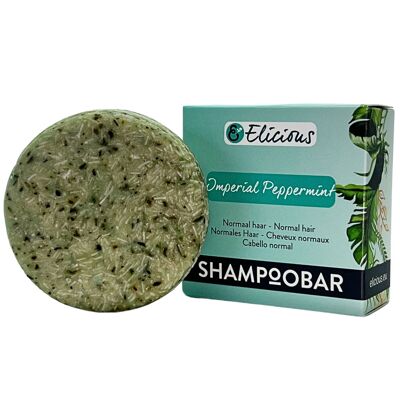 Shampoo naturale alla menta piperita imperiale 58g - Capelli normali